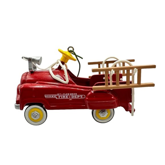 Hallmark Keepsake Fire Truck Ornament Kiddie Kar Classic Holiday Christmas Decor - Picture 3 of 11